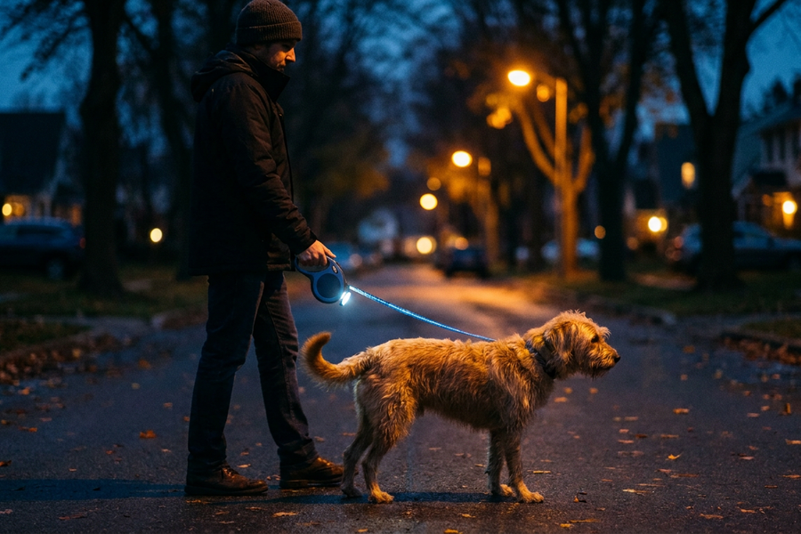 Walking Your Dog at Night: A Safety Guide Backed by Veterinary Science