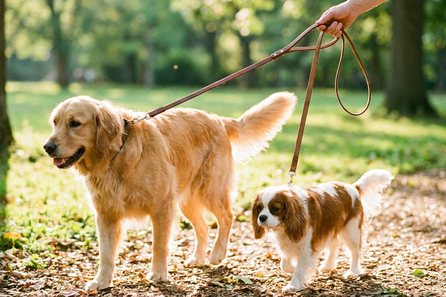 Walking Two Dogs of Different Sizes: A Practical Guide